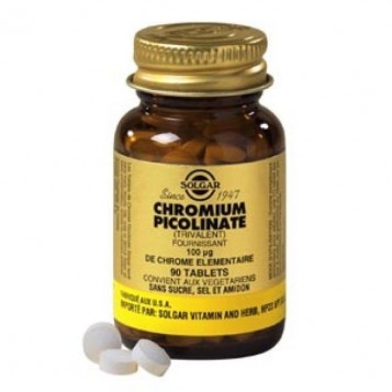 Chromium Picolinate 100 µg 90 Tablettes