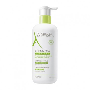 Aderma Xera-Mega Confort - Crème Nutritive Anti-Dessèchement 400 ml 3282770039184