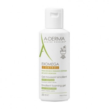Aderma Exomega Control - Gel Moussant Emollient - 200 ml 3282770110210
