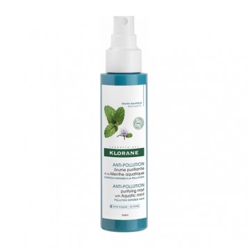 Klorane Anti-Pollution - Brume Purifiante à la Menthe Aquatique - 100 ml 3282770209983