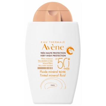   Soins Solaires - Peaux intolérantes Fluide minéral teinté SPF 50+ 