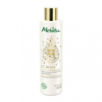 Melvita L'Or Bio - Lait Extraordinaire - 200 ml Lait corps Hydrate et embellit 3284410038038