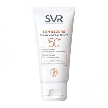 SVR Sun Secure - Ecran Minéral Teinté SPF50+ Peaux Sèches à Très Sèches - 50 ml 3401360167766