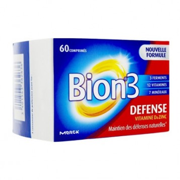 Merck Bion 3 - Defense - 60 Comprimés 3401543362636