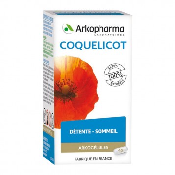 Arkopharma Arkogélules - Coquelicot 45 Gélules Détente et sommeil 3401546906974