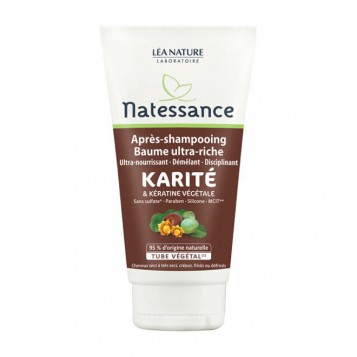 Natessance - Après Shampooing Baume Ultra-Riche Karité & Karité Végétale - 150 ml 3517360013528
