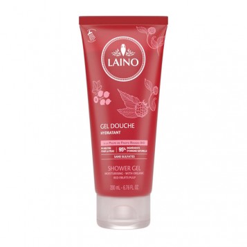 Laino Gel Douche Hydratant à la Pulpe de Fruits Rouge BIO - 200 ml 3518646026737