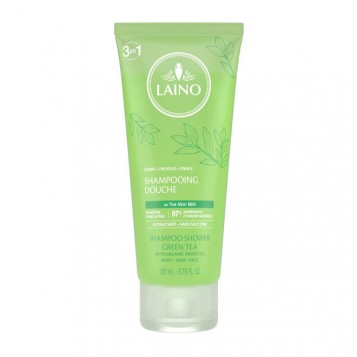 Laino Shampooing Douche au Thé Vert BIO - 200 ml 3518646026782