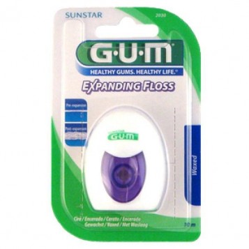 Fil Dentaire Ciré Gum Expanding Floss 30m (Ref 2030)