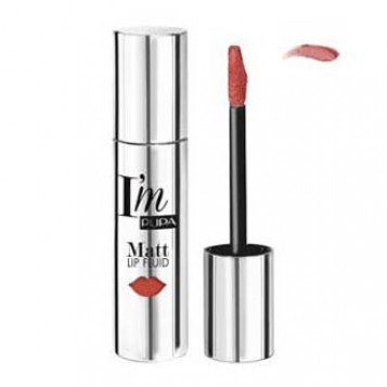 Pupa I'm Matt Lip Fluid - Rouge à Lèvres Fluide - 12 Rose Nude - 4 ml Rouge à lèvres liquide Couleur pure Mat absolu Sans paraben 8011607234288