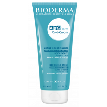 Hyperpara BIODERMA ABCDerm Cold Cream Visage & Corps - 200 ml 3701129801352