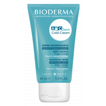 Hyperpara BIODERMA ABCDerm Cold Cream Visage & Corps - 45ml 37011298013523701129801345
