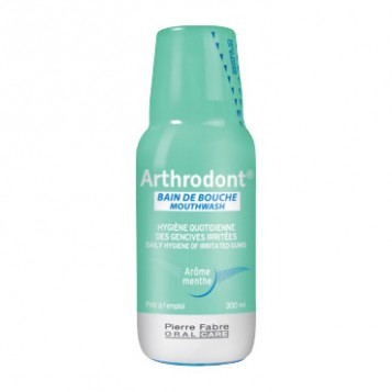 Arthrodont Bain de Bouche - Gencives Irritées - Arôme Menthe - 300 ml Hygiène quotidienne des gencives irritées Prêt à l'emploi