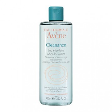 Avène Cleanance Eau Micellaire 400 ml sans rinçage pour les peaux grasses à imperfections 3282770037319