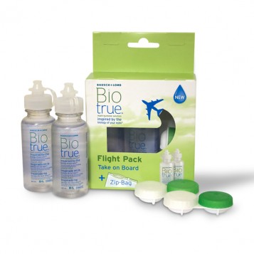 Biotrue - Solution Multifonctions pour Lentilles - Flight pack