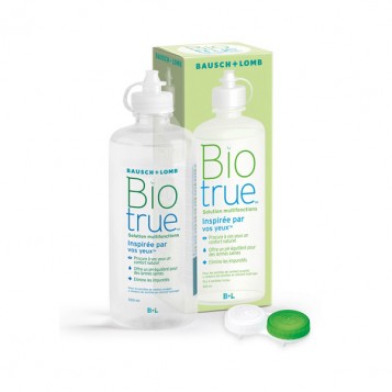 Biotrue - Solution Multifonctions pour Lentilles - 300 ml