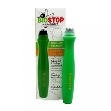 biotstop apaisant roll on calamant 15 ml rafraichit et soulage rapidement sensation de fraicheur hydratation