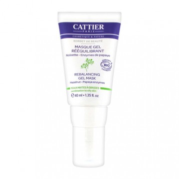 Cattier Sorbet de Beauté - Masque Gel Rééquilibrant 40 ml Peaux mixtes à grasses