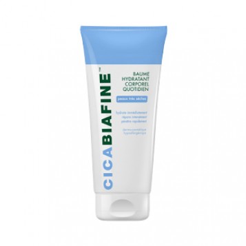 Biafine Cicabiafine - Baume Hydratant Corporel Quotidien 200 ml Réparateur des peaux très sèches ou craquelées