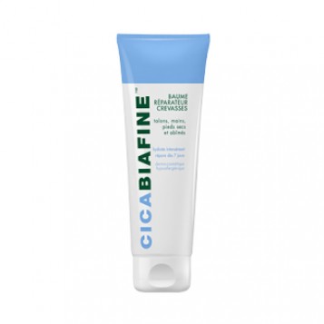 Biafine Cicabiafine - Baume Réparateur Crevasses 50 ml Baume réparateur des talons, mains, pieds secs et abîmés