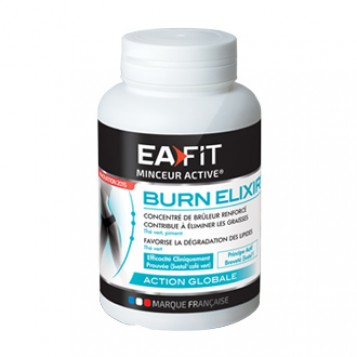 eafit minceur active burn elixir 90 gélules concentré de bruleur renforcé contribue à éliminer les graisses favorise la dégradation des lipides action globale sportif régime minceur hyperpara