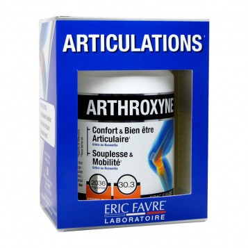 Eric Favre Arthroxyne - 90 Comprimés Articulations Confort & bien être articulaire Souplesse & mobilité Stress oxydatif 3525722019187