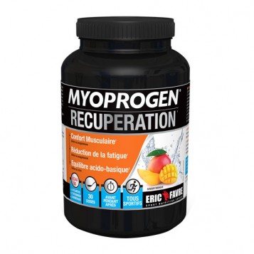 Eric Favre Myoprogen - 300g Récupération Confort musculaire Réduction de la fatigue Équilibre acido-basique 30 doses 3525722017466