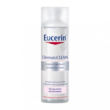 Eucerin DermatoCLEAN - Lotion Clarifiante 200 ml Pour tout type de peau Elimine les résidus et impuretés