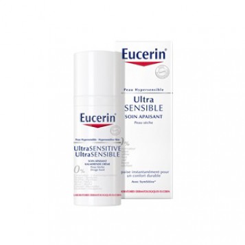 Eucerin Ultra Sensible Soin Apaisant Peau Sèche 50 ml