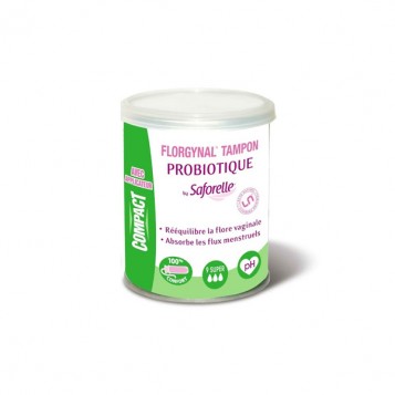 Florgynal Tampon Probiotique Super Avec Applicateur x9