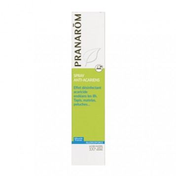 Pranarôm Allergoforce - Spray Anti-Acariens 150 ml Effet désinfectant acaricide endéans les 8h. Tapis, matelas, peluches ....