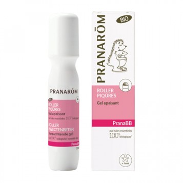 Pranarôm PranaBB - Roller Piqûres BIO - 15 ml Gel apaisant Dès 3 mois