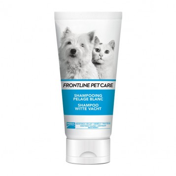 Frontline Petcare - Shampooing Pelage Blanc - 200 ml Idéal pour les pelages blanc Pour chien et chat