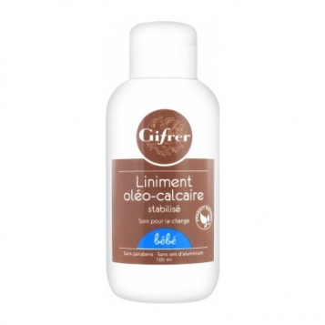 GIFRER - Liniment Oléo-Calcaire 100 ml - Soin pour le change de bébé - Hyperpara