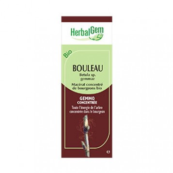 HerbalGem Bouleau - Betula SP. Gemmae BIO - 30 ml BIO Le bourgeon de la souplesse 