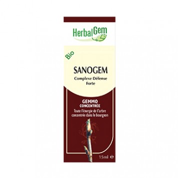 HerbalGem Sanogem Complexe Défense Forte 30 ml Stop aux agressions extérieures ! BIO