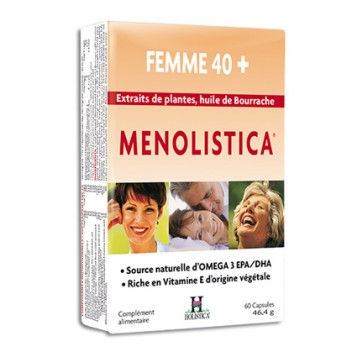 Menolistica - Femme 40+ - 60 Capsules