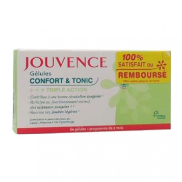 Jouvence Gélules Confort & Tonic Triple Action - 60 Gélules 