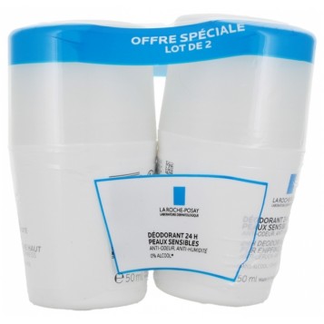 DÉODORANT LOT*2 DÉODORANTS Peaux Sensibles 24H Bille 2*50 ml
