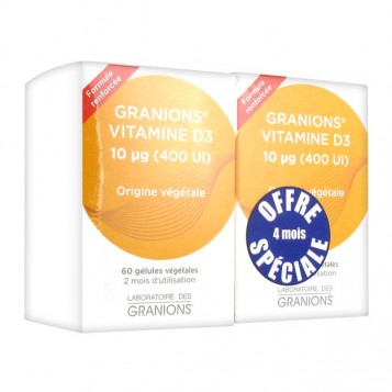 La boratoire des Granions - Granions Vitamine D3 DUO 3760155211559