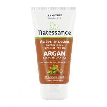 Léa Nature Natessance - Après-Shampooing Nutrition Intense Protecteur Anti-Âge - 150 ml Argan & kératine 3517360012897