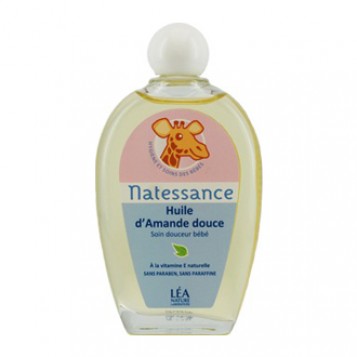 Léa Nature Natessance - Huile Amande Douce 50 ml 100 % naturelle Pour toute la famille