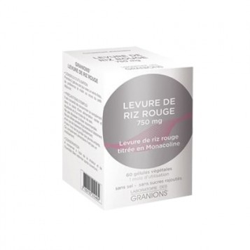 Levure de Riz Rouge 750 mg 60 Gélules