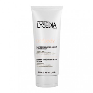 Lysedia Actibody - Lait Corps Raffermissant et Hydratant 200 ml Tonifie la peau Stimule la microcirculation Compense le dessèchement cutanée