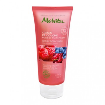 Melvita Paniers de Saison - Coulis de Douche Pulpe de Fruits Rouges 200 ml BIO