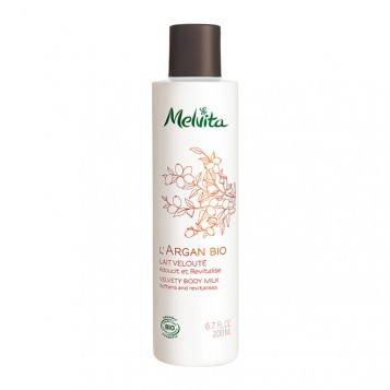 Melvita L'Argan Bio - Lait Velouté - 200 ml Adoucit et revitalise 3284410038632