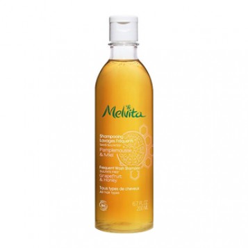 Melvita Shampooing Lavages Fréquents 200 ml Sans sulfates Tous types de cheveux Shampooing BIO