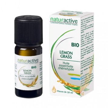 naturactive lemon grass huile essentielle chemotypee bio 10 ml hyperpara