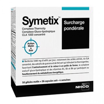 NHCO Symetix 2 x 56 Gélules Surcharge Pondérale 56 gélules matin + 56 gélules soir 4 semaines