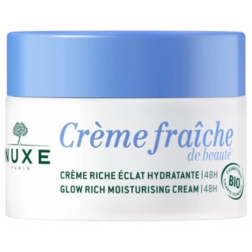Crème Fraîche de Beauté - Crème Riche Eclat Hydratante Bio POT 50 ML